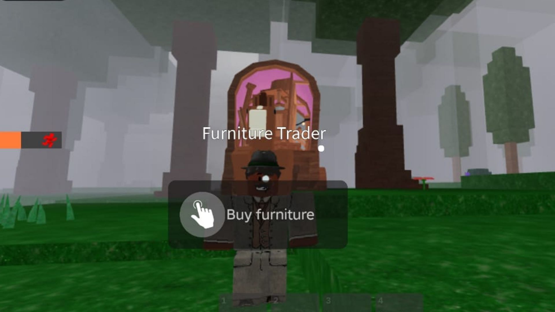 The NPC Furniture Trader (Image via Roblox)